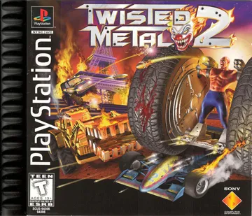 Twisted Metal 2 (US) box cover front